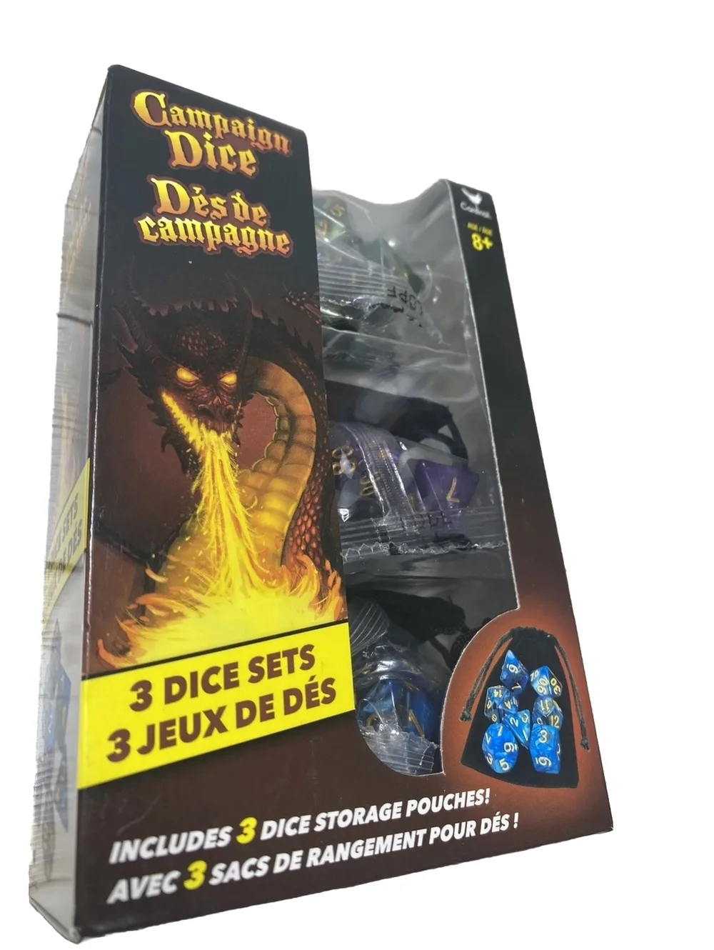 Campaign 3 Dice Sets - 21 Dice - Roleplaying and  Board games - Brand New